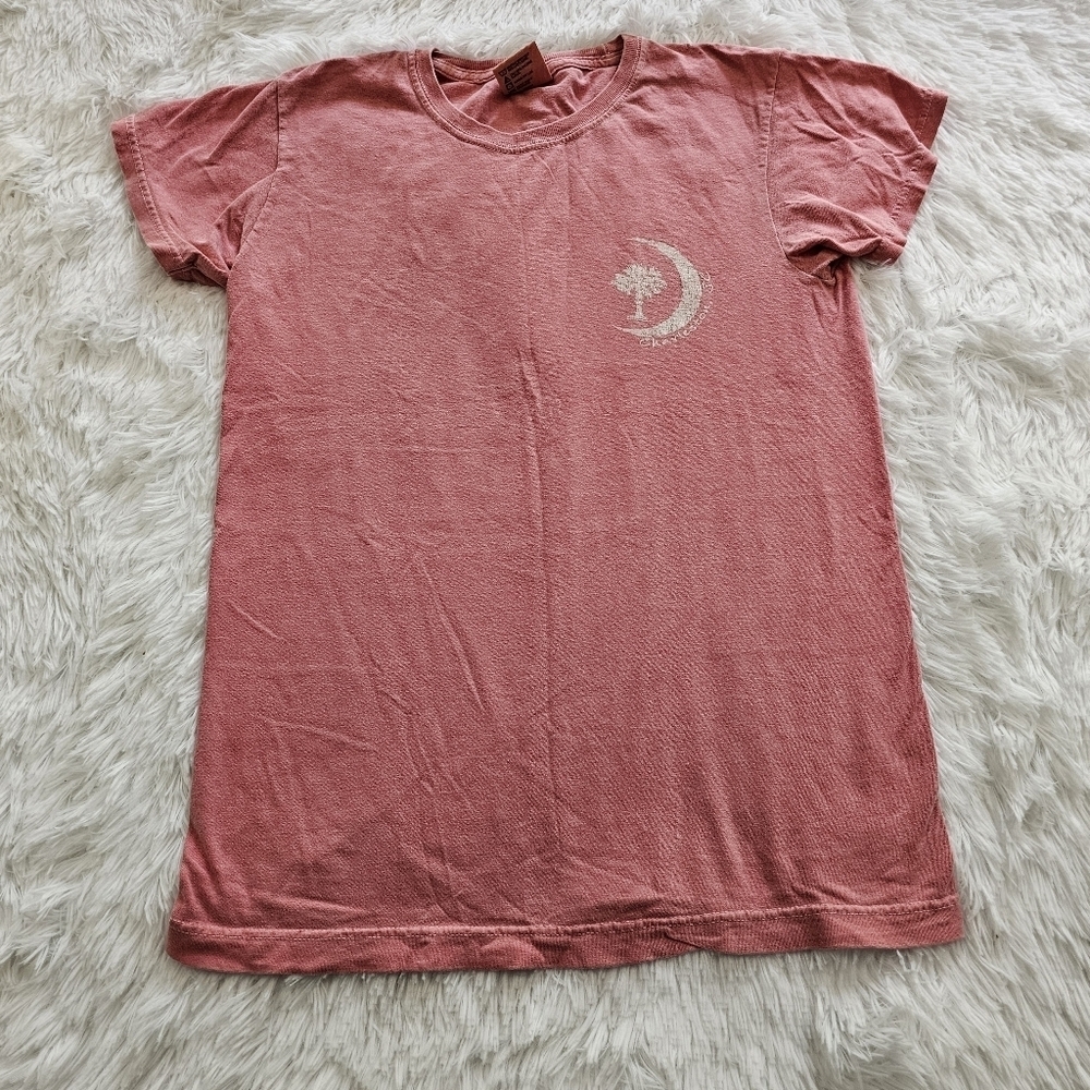 Mauve Charleston SC vacation tee size medium